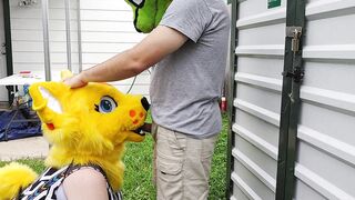 Outdoor Kitty Blowjob - 14 image