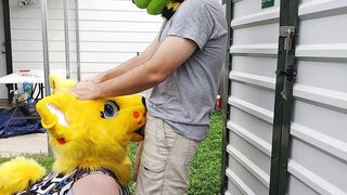 Outdoor Kitty Blowjob - 6 image