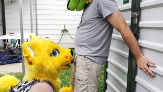 Outdoor Kitty Blowjob - 7 image