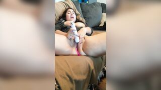 MexxxicanRose Wet Pussy Cumming from Dildo Car Play - 14 image