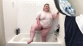 WET TSHIRT SHOWER ORGASM - 14 image