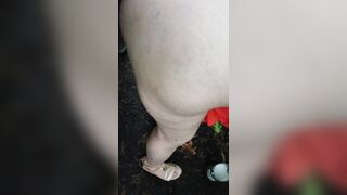 Chubby Puerto Rican grandma takes a walk in the park - 11 image