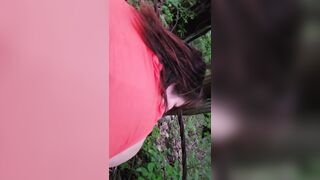 Chubby Puerto Rican grandma takes a walk in the park - 12 image