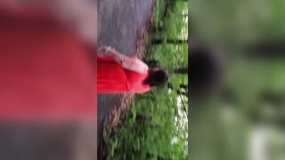 Chubby Puerto Rican grandma takes a walk in the park - 15 image