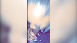 Ebony Bbw Coworker Gags On Bbc At Work - 5 image