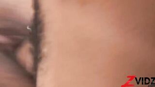 ZVIDZ - Busty Ebony Pure Shuga Sucks BBC Before Hard Fucking - 14 image