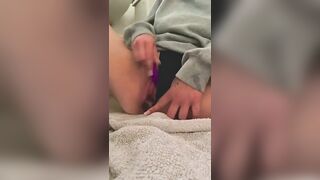 Creamy pussy fuck, glass dildo always delivers leg trembling orgasms - 11 image