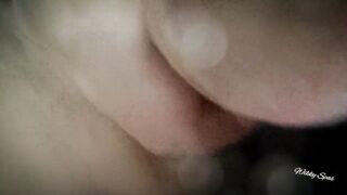 Sexual stimulation underwater in aquapark