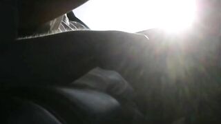 Wife Gives Uber Driver Hand Job While Driving Massive Cum - 2 image