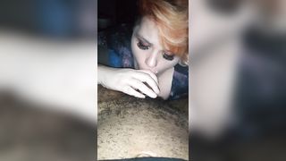 He Loves it when I Gag on the Dick!!