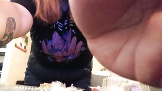 Nerdy BBW first Time Gaining Weight - 1 image