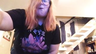 Nerdy BBW first Time Gaining Weight - 12 image