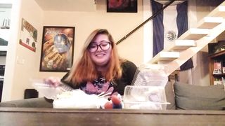 Nerdy BBW first Time Gaining Weight