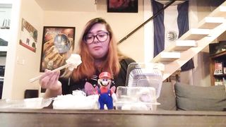 Nerdy BBW first Time Gaining Weight - 3 image