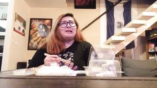 Nerdy BBW first Time Gaining Weight - 5 image