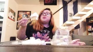 Nerdy BBW first Time Gaining Weight - 7 image