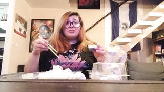 Nerdy BBW first Time Gaining Weight - 8 image