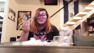 Nerdy BBW first Time Gaining Weight - 9 image