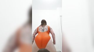 Tattooed Chubby MILF Twerking... i'm still Learning, but Loving It! - 3 image