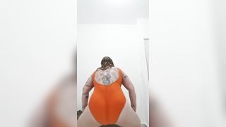 Tattooed Chubby MILF Twerking... i'm still Learning, but Loving It! - 4 image