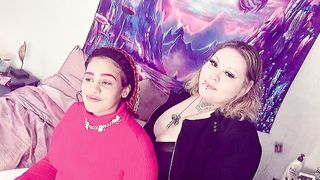 Beautiful white bbw tries an interracial threesome! - 1 image