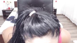 BBW latina with giant cans - webcam toying - 14 image