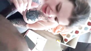 GREEDY BBW LOVES GIVING SLOPPY HEAD - 12 image