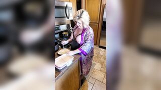 alot of request to see me cook in nice sexy outfit - 4 image