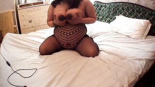 Pregnant wife in front of cam - 15 image