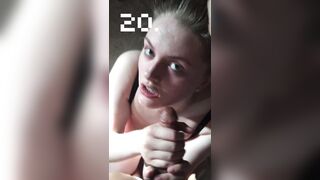 Sorority Beauty's secret Only-Fans Top 20 most viewed cumshot facial compilation - 2 image