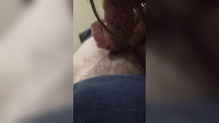 Jerking off then stepmom come to give sloppy head in Motel - 15 image