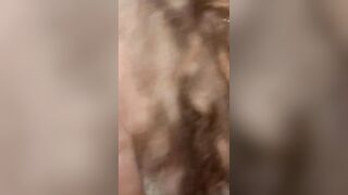 Riding my big dildo while using vibrator and humping pillow with lots of oil - 7 image