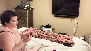 Curvy Pregnant BBW Greedy to Cum Plays with Her New Toy! - 11 image