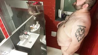 Wonderful weekend with my voluptuous vixen in a luxury hotel suite, #4: sexy scrub in the shower - 14 image