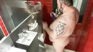 Wonderful weekend with my voluptuous vixen in a luxury hotel suite, #4: sexy scrub in the shower - 2 image