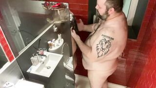 Wonderful weekend with my voluptuous vixen in a luxury hotel suite, #4: sexy scrub in the shower - 3 image