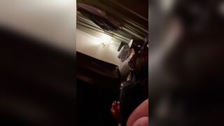 Thick blondie playing with herself