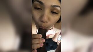 Mizz Melons sucks dick and wants it put inside - 2 image