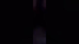 Cumshot to her chest after sexy blowjob