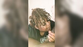 Daddy bust all over slut face