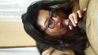 Chubby girl ridding and blowing a nice dick - 7 image