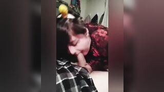 Rosey Indica: Cosplaying Karkata Vantas gives a Blowjob to BWC from soft to Hard - 8 image