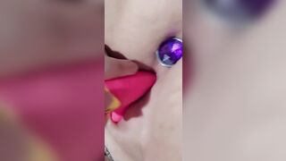 I can't get enough , even after I've been cream pied