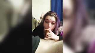 Princess Luna throats and licks on Daddy's thicc cock - 12 image