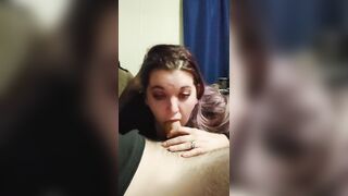 Princess Luna throats and licks on Daddy's thicc cock - 14 image