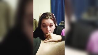 Princess Luna throats and licks on Daddy's thicc cock - 15 image