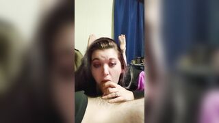 Princess Luna throats and licks on Daddy's thicc cock - 4 image