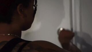 Big Dick Scary Bunny Fucks Wet Black Pussy - 3 image