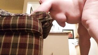 Horny couple fucks in the living room - 11 image