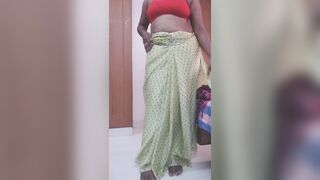 desi tamil girl remove dress show boobs pussy and figering - 3 image